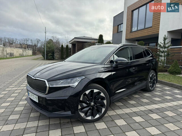 Черный Шкода Enyaq iV, объемом двигателя 0 л и пробегом 10 тыс. км за 33900 $, фото 21 на Automoto.ua