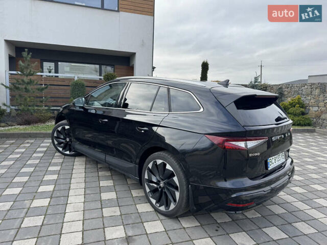 Черный Шкода Enyaq iV, объемом двигателя 0 л и пробегом 10 тыс. км за 33900 $, фото 6 на Automoto.ua