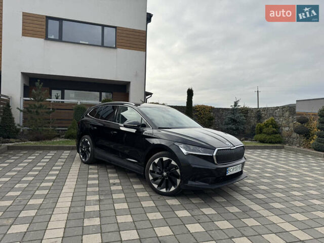 Черный Шкода Enyaq iV, объемом двигателя 0 л и пробегом 10 тыс. км за 33900 $, фото 26 на Automoto.ua