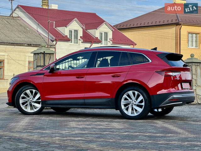 Красный Шкода Enyaq iV, объемом двигателя 0 л и пробегом 35 тыс. км за 23995 $, фото 29 на Automoto.ua