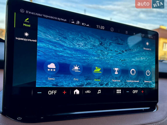 Красный Шкода Enyaq iV, объемом двигателя 0 л и пробегом 35 тыс. км за 23995 $, фото 124 на Automoto.ua