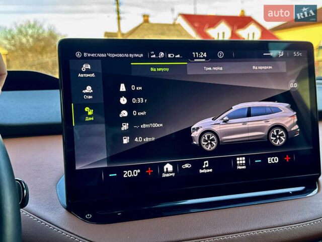 Красный Шкода Enyaq iV, объемом двигателя 0 л и пробегом 35 тыс. км за 23995 $, фото 144 на Automoto.ua