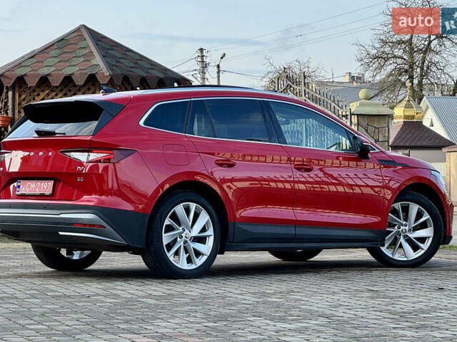 Красный Шкода Enyaq iV, объемом двигателя 0 л и пробегом 35 тыс. км за 23995 $, фото 159 на Automoto.ua