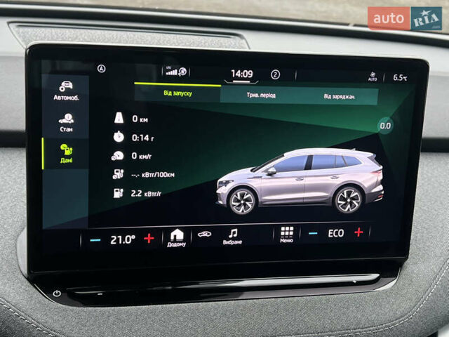 Серый Шкода Enyaq iV, объемом двигателя 0 л и пробегом 65 тыс. км за 22000 $, фото 70 на Automoto.ua