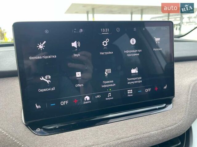 Серый Шкода Enyaq iV, объемом двигателя 0 л и пробегом 34 тыс. км за 22990 $, фото 36 на Automoto.ua