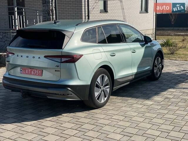 Серый Шкода Enyaq iV, объемом двигателя 0 л и пробегом 118 тыс. км за 21499 $, фото 11 на Automoto.ua