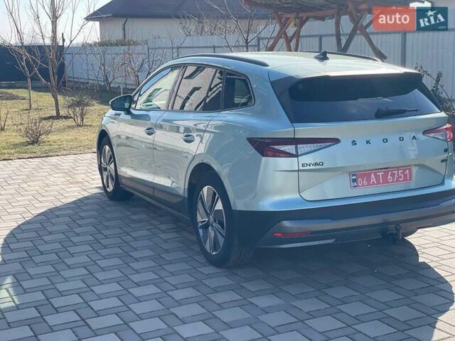 Серый Шкода Enyaq iV, объемом двигателя 0 л и пробегом 118 тыс. км за 21499 $, фото 7 на Automoto.ua