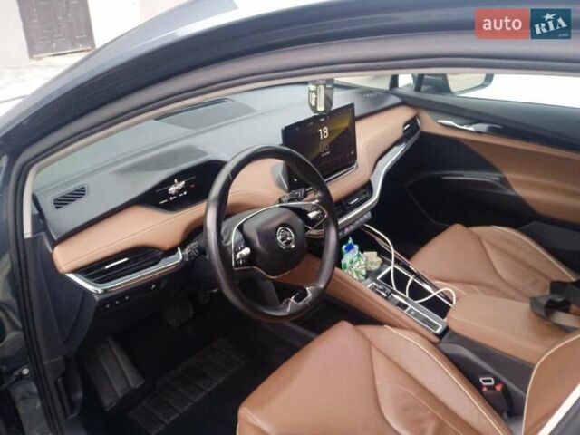 Серый Шкода Enyaq iV, объемом двигателя 0 л и пробегом 130 тыс. км за 27600 $, фото 15 на Automoto.ua