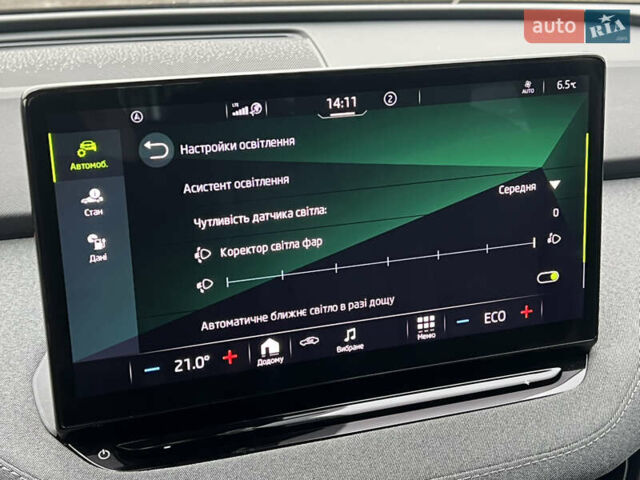 Серый Шкода Enyaq iV, объемом двигателя 0 л и пробегом 65 тыс. км за 22000 $, фото 75 на Automoto.ua