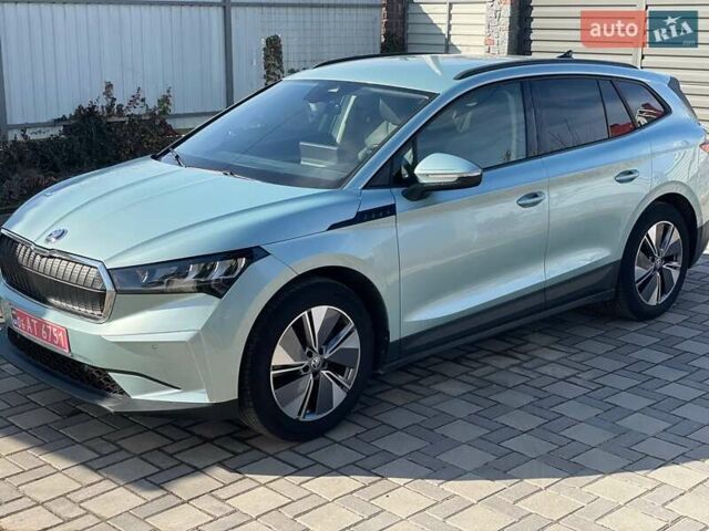 Серый Шкода Enyaq iV, объемом двигателя 0 л и пробегом 118 тыс. км за 21499 $, фото 12 на Automoto.ua