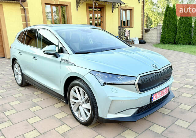 Серый Шкода Enyaq iV, объемом двигателя 0 л и пробегом 103 тыс. км за 18999 $, фото 8 на Automoto.ua