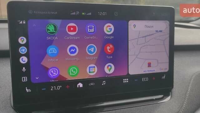 Серый Шкода Enyaq iV, объемом двигателя 0 л и пробегом 256 тыс. км за 20900 $, фото 35 на Automoto.ua