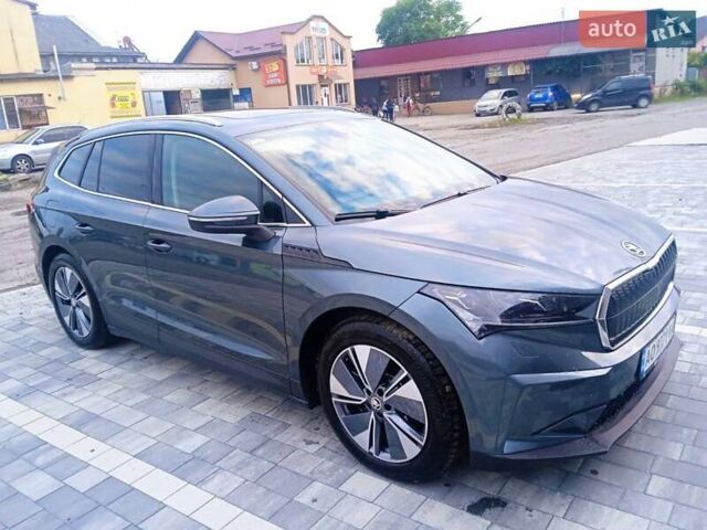 Серый Шкода Enyaq iV, объемом двигателя 0 л и пробегом 130 тыс. км за 27600 $, фото 8 на Automoto.ua