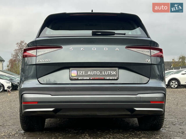Серый Шкода Enyaq iV, объемом двигателя 0 л и пробегом 65 тыс. км за 22000 $, фото 5 на Automoto.ua