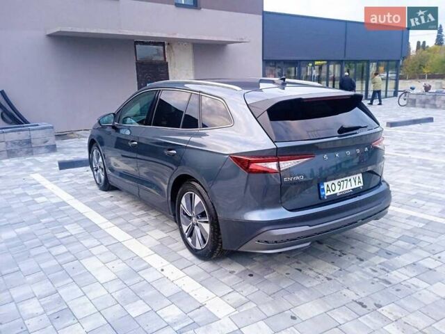 Серый Шкода Enyaq iV, объемом двигателя 0 л и пробегом 130 тыс. км за 27600 $, фото 6 на Automoto.ua