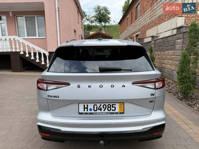 Серый Шкода Enyaq iV, объемом двигателя 0 л и пробегом 180 тыс. км за 24900 $, фото 4 на Automoto.ua