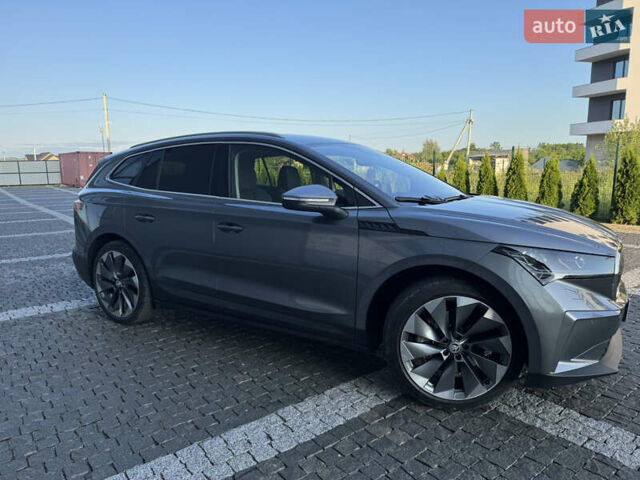 Серый Шкода Enyaq iV, объемом двигателя 0 л и пробегом 40 тыс. км за 26800 $, фото 5 на Automoto.ua