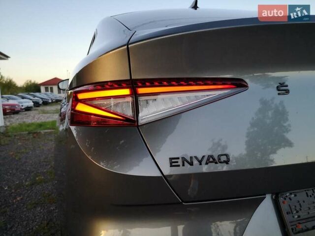Серый Шкода Enyaq iV, объемом двигателя 0 л и пробегом 41 тыс. км за 33300 $, фото 29 на Automoto.ua