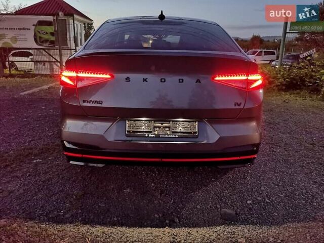 Серый Шкода Enyaq iV, объемом двигателя 0 л и пробегом 41 тыс. км за 33300 $, фото 72 на Automoto.ua