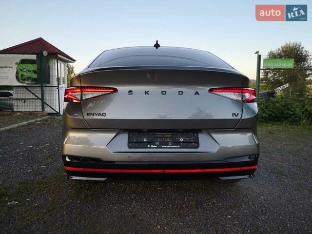 Серый Шкода Enyaq iV, объемом двигателя 0 л и пробегом 41 тыс. км за 33300 $, фото 28 на Automoto.ua