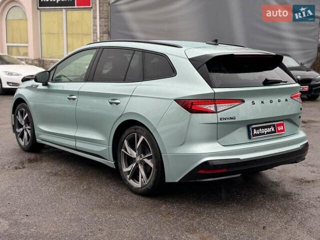 Серый Шкода Enyaq iV, объемом двигателя 0 л и пробегом 46 тыс. км за 31690 $, фото 8 на Automoto.ua