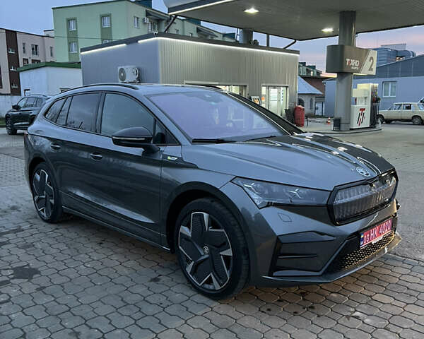 Сірий Шкода Enyaq iV, об'ємом двигуна 0 л та пробігом 35 тис. км за 35800 $, фото 8 на Automoto.ua
