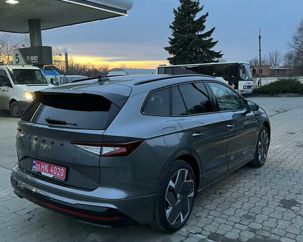 Сірий Шкода Enyaq iV, об'ємом двигуна 0 л та пробігом 35 тис. км за 35800 $, фото 6 на Automoto.ua
