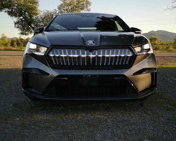 Серый Шкода Enyaq iV, объемом двигателя 0 л и пробегом 41 тыс. км за 33300 $, фото 8 на Automoto.ua