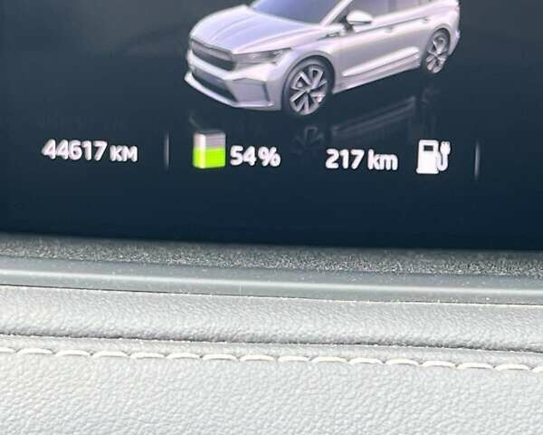 Сірий Шкода Enyaq iV, об'ємом двигуна 0 л та пробігом 44 тис. км за 33400 $, фото 24 на Automoto.ua