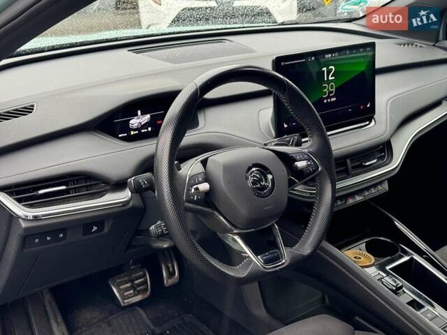 Серый Шкода Enyaq iV, объемом двигателя 0 л и пробегом 46 тыс. км за 31690 $, фото 15 на Automoto.ua