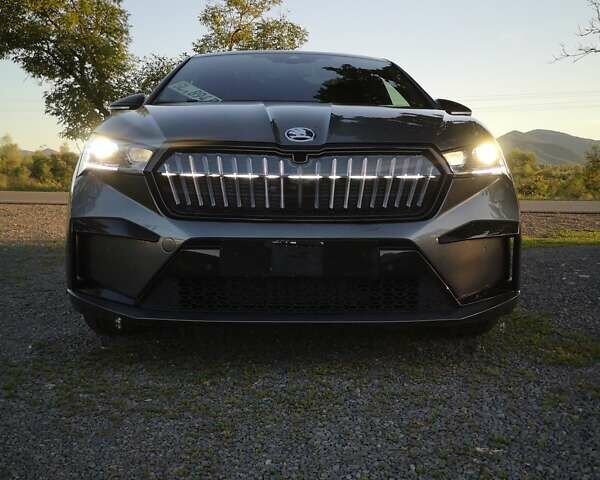 Серый Шкода Enyaq iV, объемом двигателя 0 л и пробегом 41 тыс. км за 33300 $, фото 24 на Automoto.ua