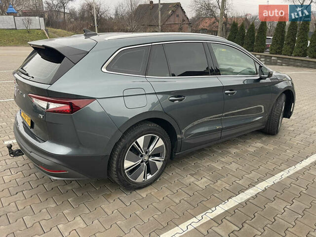 Серый Шкода Enyaq iV, объемом двигателя 0 л и пробегом 105 тыс. км за 23800 $, фото 6 на Automoto.ua