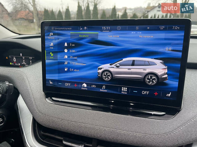 Серый Шкода Enyaq iV, объемом двигателя 0 л и пробегом 105 тыс. км за 23800 $, фото 15 на Automoto.ua
