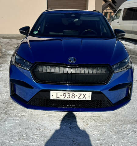 Синий Шкода Enyaq iV, объемом двигателя 0 л и пробегом 195 тыс. км за 21900 $, фото 6 на Automoto.ua