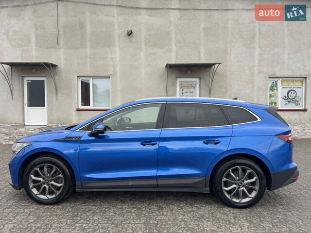 Синий Шкода Enyaq iV, объемом двигателя 0 л и пробегом 280 тыс. км за 17800 $, фото 7 на Automoto.ua