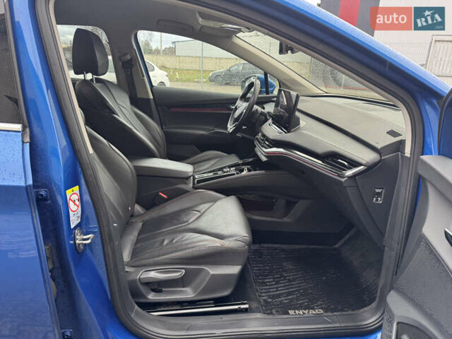 Синий Шкода Enyaq iV, объемом двигателя 0 л и пробегом 280 тыс. км за 17800 $, фото 30 на Automoto.ua