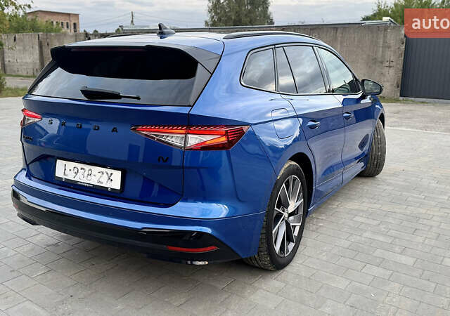 Синий Шкода Enyaq iV, объемом двигателя 0 л и пробегом 195 тыс. км за 21900 $, фото 22 на Automoto.ua