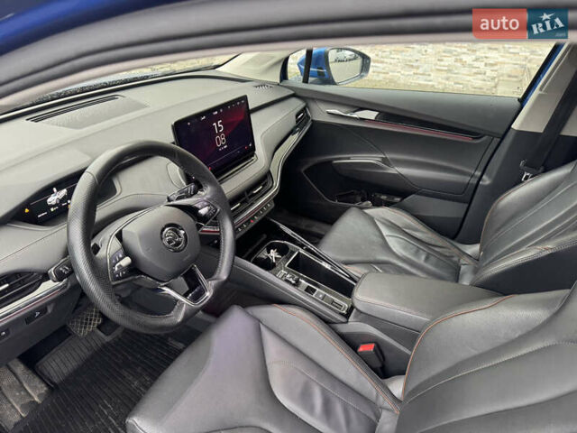 Синий Шкода Enyaq iV, объемом двигателя 0 л и пробегом 280 тыс. км за 17800 $, фото 25 на Automoto.ua