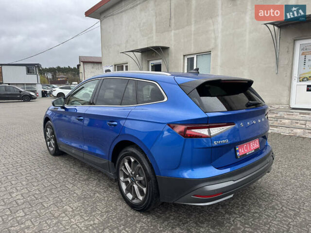 Синий Шкода Enyaq iV, объемом двигателя 0 л и пробегом 280 тыс. км за 17800 $, фото 6 на Automoto.ua