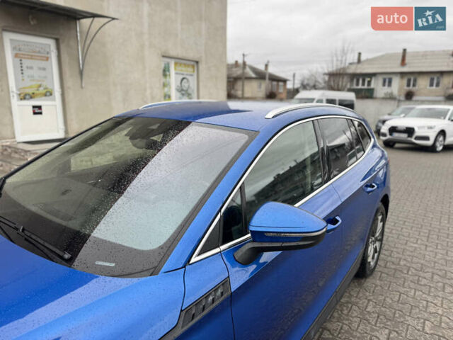 Синий Шкода Enyaq iV, объемом двигателя 0 л и пробегом 280 тыс. км за 17800 $, фото 10 на Automoto.ua