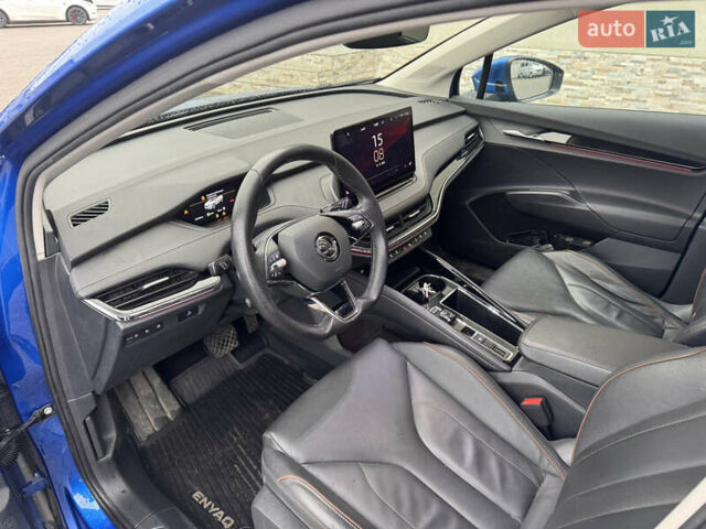 Синий Шкода Enyaq iV, объемом двигателя 0 л и пробегом 280 тыс. км за 17800 $, фото 23 на Automoto.ua