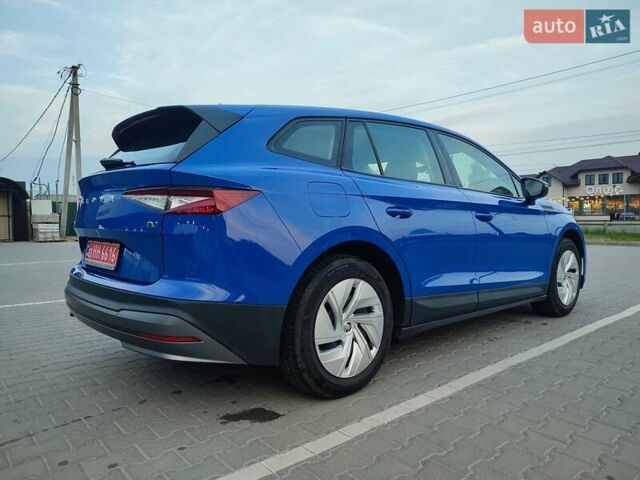 Синій Шкода Enyaq iV, об'ємом двигуна 0 л та пробігом 47 тис. км за 22500 $, фото 5 на Automoto.ua