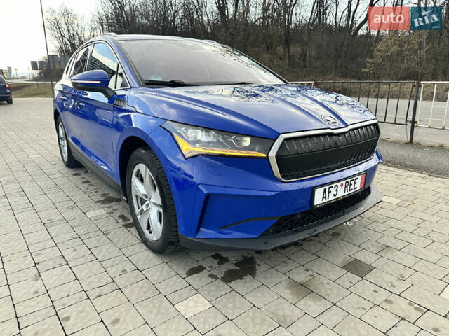 Синій Шкода Enyaq iV, об'ємом двигуна 0 л та пробігом 118 тис. км за 25990 $, фото 5 на Automoto.ua