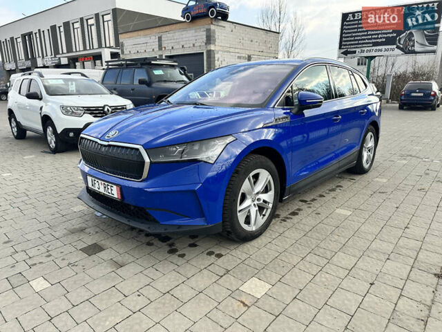 Синій Шкода Enyaq iV, об'ємом двигуна 0 л та пробігом 118 тис. км за 25990 $, фото 22 на Automoto.ua