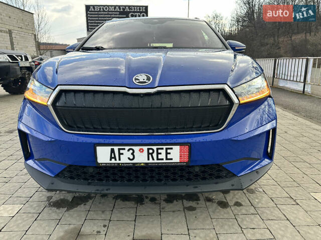 Синій Шкода Enyaq iV, об'ємом двигуна 0 л та пробігом 118 тис. км за 25990 $, фото 1 на Automoto.ua