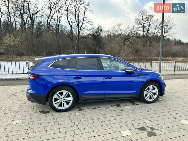 Синій Шкода Enyaq iV, об'ємом двигуна 0 л та пробігом 118 тис. км за 25990 $, фото 4 на Automoto.ua