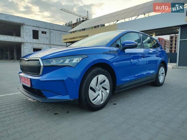 Синій Шкода Enyaq iV, об'ємом двигуна 0 л та пробігом 47 тис. км за 22500 $, фото 2 на Automoto.ua