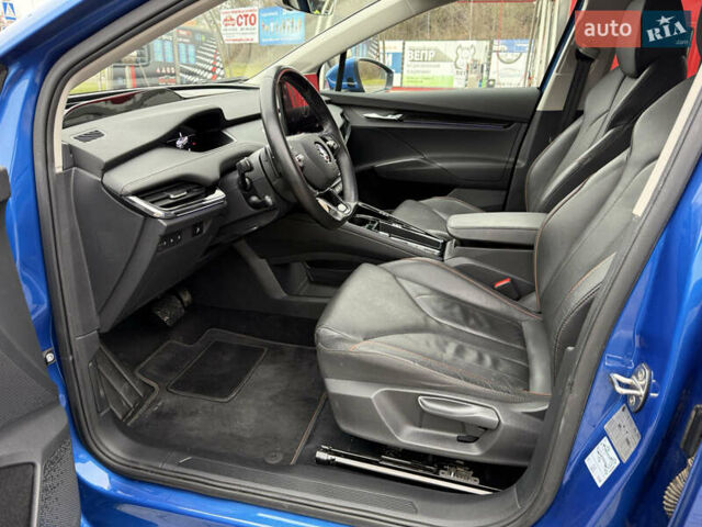 Синий Шкода Enyaq iV, объемом двигателя 0 л и пробегом 149 тыс. км за 21900 $, фото 15 на Automoto.ua