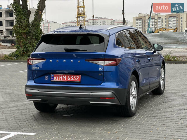 Синий Шкода Enyaq iV, объемом двигателя 0 л и пробегом 130 тыс. км за 22500 $, фото 12 на Automoto.ua