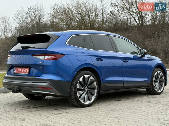 Синий Шкода Enyaq iV, объемом двигателя 0 л и пробегом 149 тыс. км за 21900 $, фото 5 на Automoto.ua